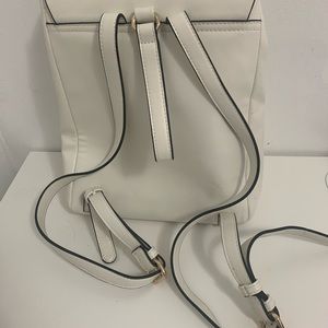 Forever 21 white mini backpack